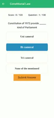 LAW GAT MCQs Preparation android App screenshot 4