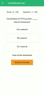 LAW GAT MCQs Preparation android App screenshot 5